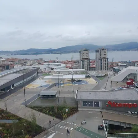 Apartmán En Piso Compartido Y Wc Compartido Cerca De Playa De Samil Vigo